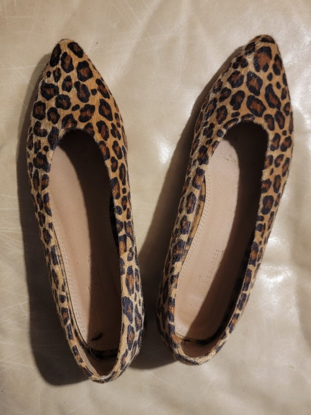 Asos Hair on Hide Cheetah Flats